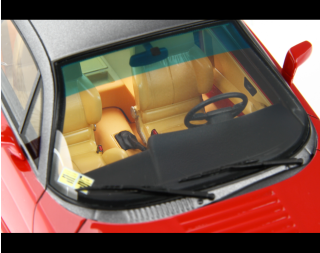 Alfa Romeo SZ (Es 30) 1989 ROSSO ALFA Laudoracing 1:18 Resinemodell (Türen, Motorhaube... nicht zu öffnen!)